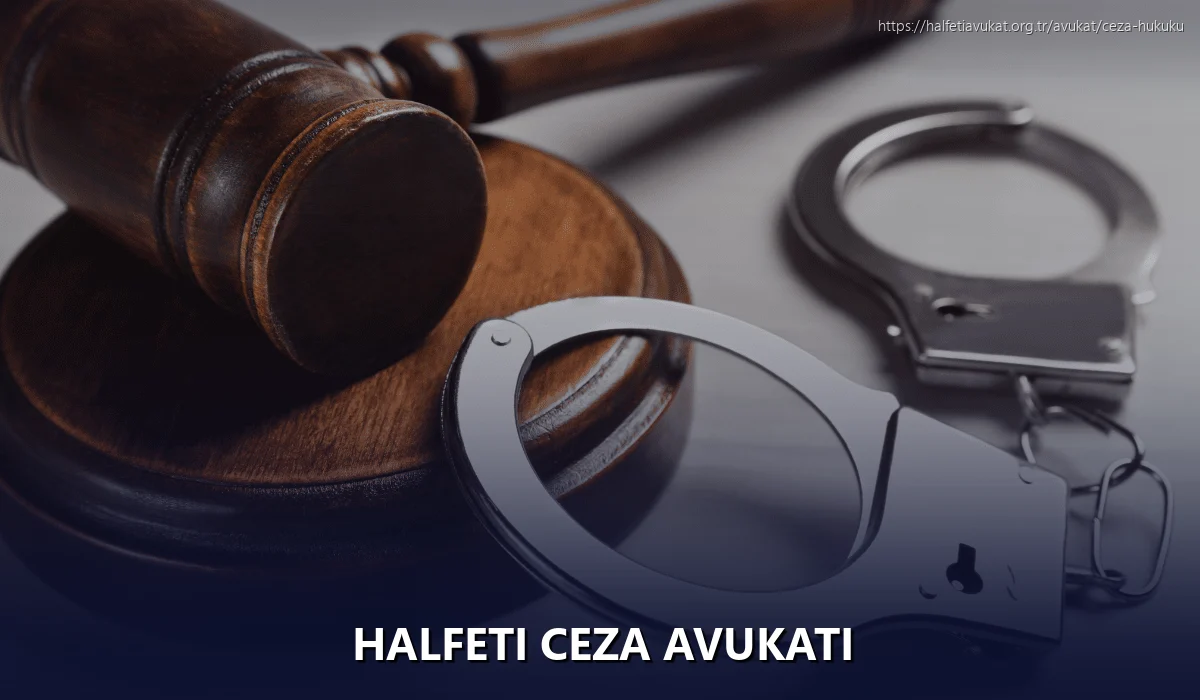 Halfeti Ceza Avukatı