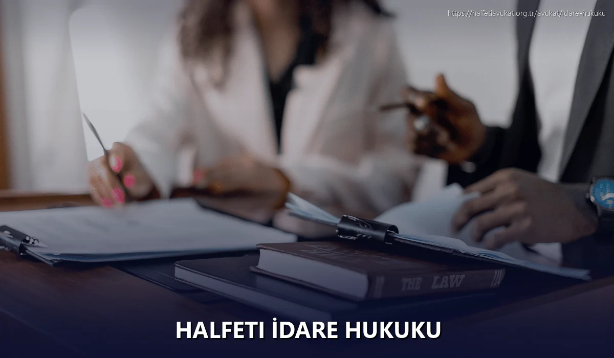 Halfeti İdare Hukuku